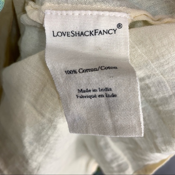 LoveShackFancy Capri Off The Shoulder Dress - Picture 11 of 16
